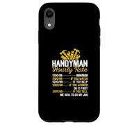 Manitas Tarifa por Hora Reparador de Mantenimiento Trabajador Carcasa para iPhone XR