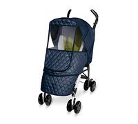 Manito Castle Alpha - Protector contra el clima para cochecito, Marino