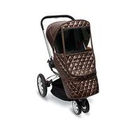 Manito Castle Beta Stroller - Escudo meteorológico para cochecito (chocolate)