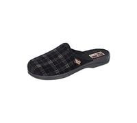 Manitu Home 220188, Zapatillas de Estar por casa Hombre, Negro, 47 EU