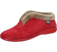 Manitu Home 340100-04, Mule Mujer, Rojo 4, 35 EU