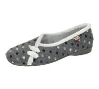 Manitu Zapatilla De Casa Para Mujer Ballerina Con Bordado De Puntos