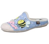 Manitu Zapatilla De Casa Para Mujeres Con Abejas Y Flores Acogedora 320207