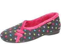 Manitu Zapatillas de casa, Pantuflas Mujer, Rosa, 41 EU