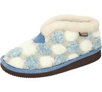Manitu Zapatillas de casa para mujer, azul claro, 41 EU
