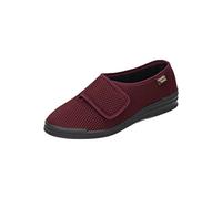 Manitu - Zapatillas de casa para mujer, rojo, 36 EU
