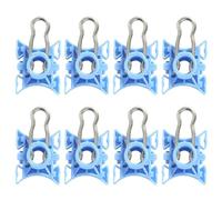 Manivela Aluminio Ligero Clips de pivote para rodillo deslizante de elevalunas y puertas de coche, compatibles con Volvo 740, 940, 960, S80, XC70, XC90, V70 y S60. Empuñadura Antidesliz (8pcs)