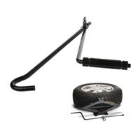Manivela con Mango de Gato para Coche, Herramienta de reparación de automóviles, Mango de manivela para Elevador de Tijera Que Ahorra Mano de Obra, Llave de Rueda con manivela para Coche, Elevador de