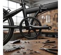 Manivela de aluminio 7075 165 mm 130BCD agujero cuadrado | Diseño de agujero cuadrado, se adapta a bicicletas de carretera, soporte de plato individual o doble, acabado anodizado negro