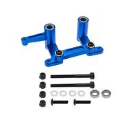 Manivela de aluminio y enlace de arrastre para Traxxas 2WD 1/10 Slash, Stampede, Rustler, Nitro Slash-Reemplaza la parte 3743