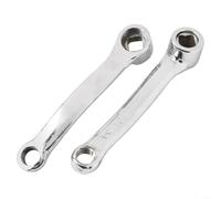 Manivela de bicicleta 127 mm, 1 par, izquierda, derecha, biela eléctrica, kit de conversión de bicicleta, accesorios de piezas de repuesto