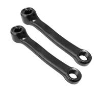 Manivela de bicicleta genérica - par de manivelas para pedalier - accesorio de repuesto de 127 mm para carreras, senderos de larga distancia, entrenamiento urbano conmutación bicicleta carretera