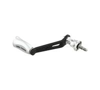 Manivela de carbono para Shimano Stella Stradic Complex F4 Twinpower | Cardif Wanford Ultegra Sahara Nasci Aero Sephia Carrete de pesca 55mm Distancia entre orificios Modificación Negro Azul Rojo