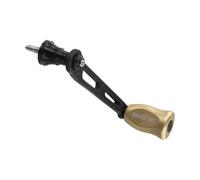 Manivela de repuesto de fibra de carbono para Shimano Stella Stradic | F4 Twinpower Cardif Wanford Ultegra Sahara Nasci Aero 70 mm Azul