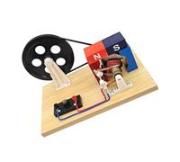 Manivela generadora de manivela de laboratorio de física A-C y D-C para escuela media y preparatoria manual de experimentos de electricidad