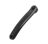Manivela izquierda de aleación de aluminio 6061 para bicicletas con agujero en forma de diamante, longitud de 170 mm, diseñada para resistir el óxido y mantener una conexión estable del pedal con