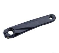 Manivela izquierda para Prowheel Hollow 12t Bielas 170mm Aleación de aluminio Brazo de bicicleta Diseño de color negro Fácil de instalar Uso duradero