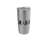 manivela loca Vaso térmico de acero inoxidable de doble pared