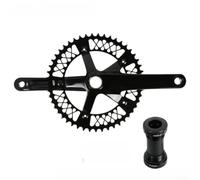 Manivela MTB 49T Hueco para Ciclismo Pista Manivela MTB 49T Hueco | 144BCD compatible, procesamiento CNC, sin deformación, perfecto pista, entrenamiento profesional(with BB)
