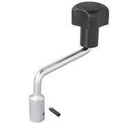 Manivela palanca rueda de apoyo de 48 mm Bugrad Longitud 126 mm para remolque caravana