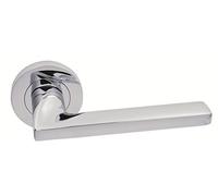 Manivela para Puerta Jandel Modelo 2000 Roseta Redonda en Cromo Brillo