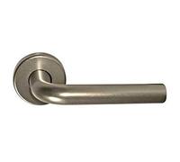 MANIVELA PUERTA OCARIZ ROSETA FORMA L LR4W INOX 304 INOX LR4W