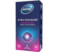 Manix Preservativos, Color Transparente - 12 Preservativos