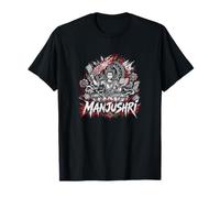 Manjushri Budista Deidad Sabiduría Espada Llama Camiseta
