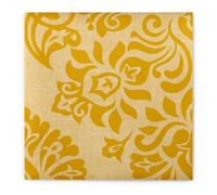 Mank Airlaid - Servilletas desechables Rex, 40 x 40 cm, 50 unidades, similares a la tela, suaves y resistentes al desgarro, extra absorbentes, adornos de boda en colores de moda (oro amarillo)