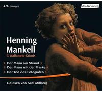 Mankell,Henning - Bundle mit 3 Krimis (der Mann am Strand,der Mann