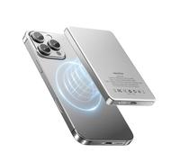 MANKIW Wireless PowerBank para mag-Safe, 5000mAh Mini Magnetico Power Bank con PD 20W Ricarica Veloce, Magnetico Power Bank Compatibile con iPhone 17/16/15/14/13/12/Mini/Pro/Pro MAX