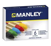 Manley Estuche 15 Ceras Colores Surtidos