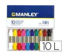 Manley Crayon 10 Colores