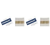 Manley Herso Ceras EST D 12 Blanco 1 (Paquete de 2)