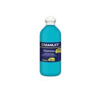MANLEY Témpera Preparada Botella De 500Ml Azul