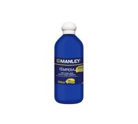 MANLEY Témpera Preparada Botella De 500Ml Azul Oscuro