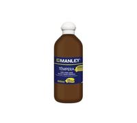 MANLEY Témpera Preparada Botella De 500Ml Marrón-Tierra Siena Tostada