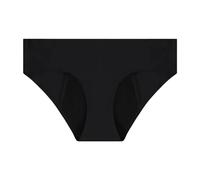 MaNMaNing - Bragas de baño para mujer, con 3 capas, antifugas, absorción para deportes acuáticos, bragas de natación cómodas, traje de protección, Le Noir, S
