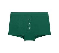 MaNMaNing - Bragas de mujer con estampado de moda, antifugas, slip para mujer de protección periódica, bragas mensuales coloridas, reglas cómodas y de moda, verde, S
