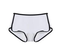 MaNMaNing Slip Mujer Impreso Moda Anti-fugas Bragas Mujer Protección Periódica, Bragas Menstrual Transpirable, Reglas Coloridas Y Cómodas, blanco, XXL