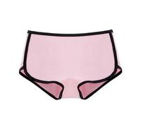 MaNMaNing Slip Mujer Impreso Moda Anti-fugas Bragas Mujer Protección Periódica, Bragas Menstrual Transpirable, Reglas Coloridas Y Cómodas, rosa, M