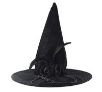 MaNMaNing Sombrero de bruja de Halloween con sombrero de verano mágico y para celebrar para hombre, sombrero de sol para hombre, sombreros de sol para mujer, sombrero UV, sombrero de vaquero, sombrero