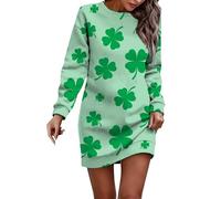 MaNMaNing Vestidos de verano para mujer, vestido de verano para mujer, ligero y aireado, para invitadas de boda, vestidos largos de verano, vestidos de túnica, vestidos para invitados de boda, verde