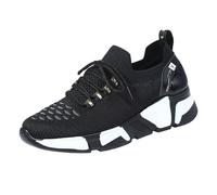 MaNMaNing Zapatos De Danza Zapatos De Danza Mujer Zapato Salsa Salsa Salsa Mujer Zapato Boda Latina, Le Noir, 37 EU Large