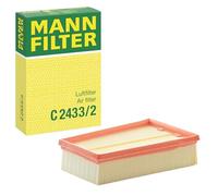 MANN-FILTER C 2433/2 Filtro de aire - para Automóviles + Vehículos de transporte