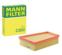 MANN-FILTER C 2512 Filtro de aire - para Automóviles + Vehículos de transporte