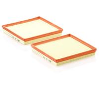 MANN-FILTER C 26 009-2 Filtro de aire (set de 2) - para Automóviles + Vehículos de transporte