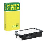 MANN-FILTER, C 27 021 Filtro de aire | Para Turismos, Aire limpio, Material filtrante resistente, Ajuste perfecto, Calidad original OE