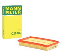 MANN-FILTER, C 27 046 Filtro de aire | Para Turismos, Aire limpio, Material filtrante resistente, Ajuste perfecto, Calidad original OE