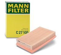 MANN-FILTER Filtro de aire C 27 105 – Cartucho filtrante, ajuste perfecto para Ford, Mazda, Volvo